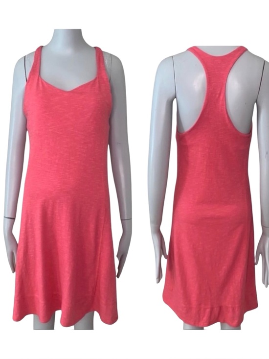 Horny Toad Dresses & Skirts - HORNY TOAD Seahorse Racerback Casual Knit Dress Bright Pink Fuchsia Sporty